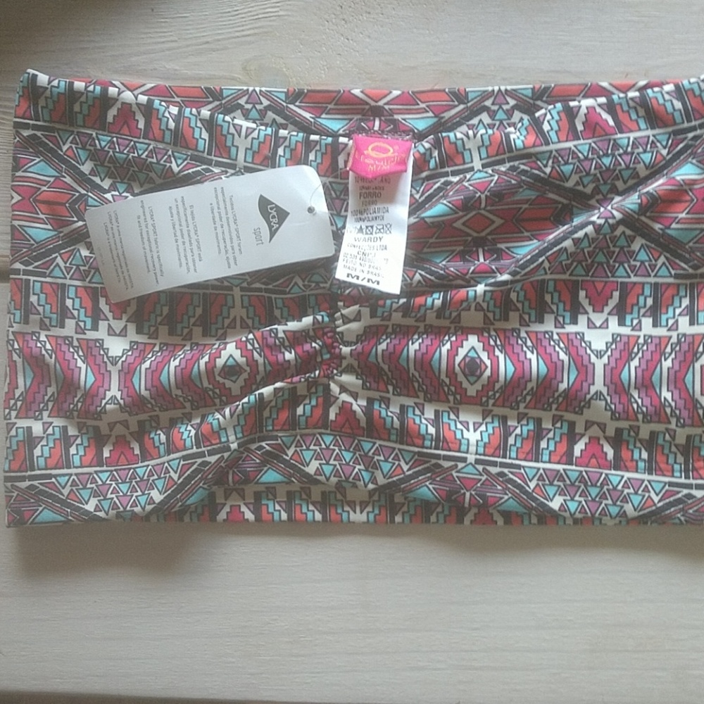 Strapless yoga bra